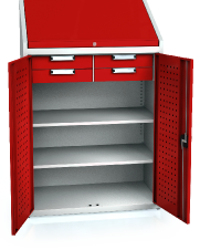 System cupboard UNI 1410 x 920 x 500 - shelves-drawers